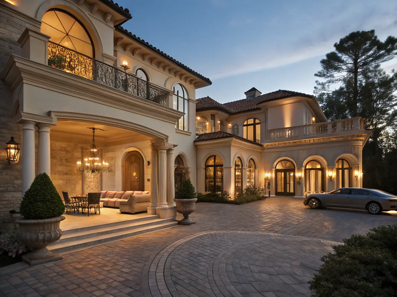 A smooth, cinematic video walkthrough of a luxury home, highlighting key features such as the kitchen, master bedroom, and outdoor living spaces, with soft background music and professional narration.